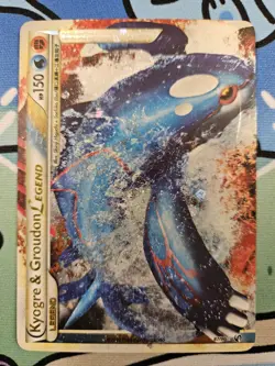 Pokemon TCG: Kyogre & Groudon LEGEND (Top) Ultra Rare (87/90) Undaunted HP - Image 2