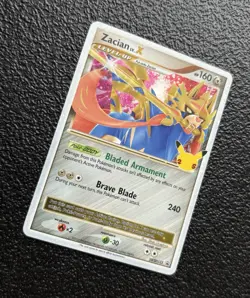Pokemon TCG - Zacian Lv. X SWSH135 - Holo Rare Promo - Celebrations Collection - Image 2