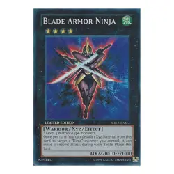 Blade Armor Ninja Yu-Gi-Oh! CBLZ-ENSE2 Super Rare - Image 1