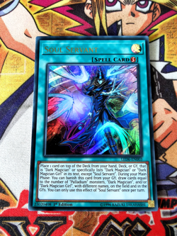 Soul Servant led6-en003 1st Edition (NM/NM+) Ultra Rare Yu-Gi-Oh! - Image 1