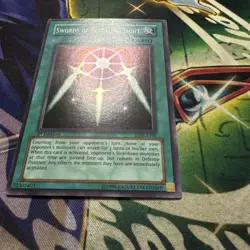 Yugioh! Swords of Revealing Light LOB-A101 Asian Super Rare 1st Edition VLP/NM - Image 2