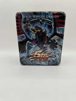 2010 Yu-Gi-Oh! Black-Winged Dragon Empty Collectible Tin - Image 2