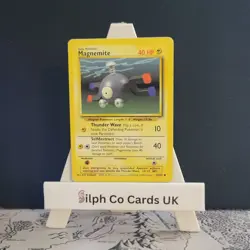 Magnemite 53/102 Base Set Pokemon Card WOTC - Image 1