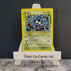 Tangela 66/102 Base Set 4th Print 1999-2000 Pokemon Card WOTC - Image 1