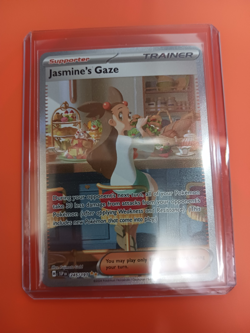 Pokemon, Surging Sparks, Alt Full Art Trainer, Jasmine's Gaze, #245 - NM/M - Image 3