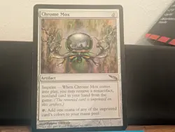 MTG Chrome Mox - Mirrodin - LP Lightly Played Magic the Gathering Artifact Card - Image 1