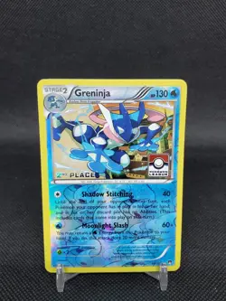 Greninja 40/122 Breakpoint Reverse Holo LP/MP Pokemon Card - Image 1