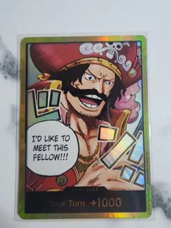 One Piece TCG English OP13 GOLD Don!! Card - Carrying On His Will - Image 1