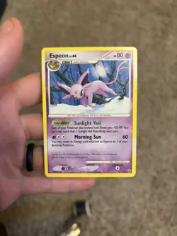 Espeon 18/100 MP Majestic Dawn Regular Vintage Pokemon Card - Image 1