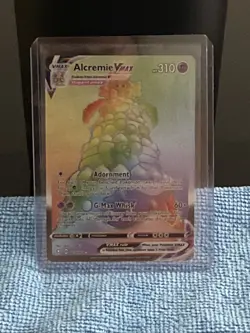 Pokemon Alcremie VMAX TCG Shining Fates Card 073/072 Secret Rare - Image 1