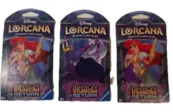 Lot of 3 Sealed Disney Lorcana Booster Blister Packs Ursula's Return - Image 1