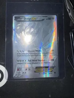 Pokemon TCG Dialga EX 2014 122/119 Card. Ultra Rare. Lightly Played Condition. - Image 1