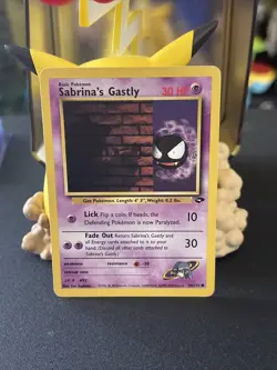 Sabrina's Gastly - 96/132 - Gym Challenge - Common Pokemon Card (363) - Image 1
