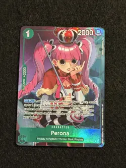 Perona (Illustration Box Vol.4) OP09-034 One Piece Promotion Cards Foil - Image 1
