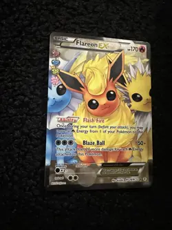 Flareon EX Generations Ultra Rare Full Art Holo RC28/RC32 Pokemon TCG - Image 1