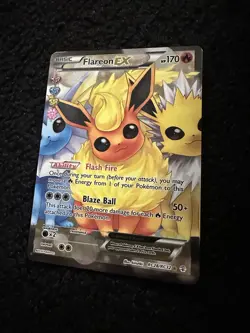Flareon EX Generations Ultra Rare Full Art Holo RC28/RC32 Pokemon TCG - Image 4