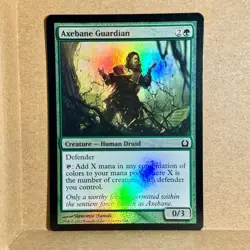 MTG ~ FOIL ~ Axebane Guardian ~ RTR Return to Ravnica ~ #115/274 ~ English ~ LP - Image 1