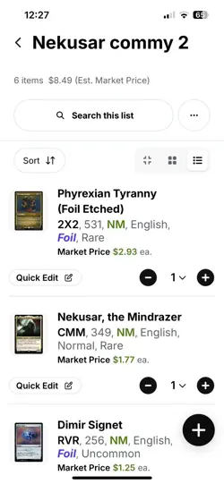 X1 Commander Nekusar The Mindrazer X5 Commander Deck Essentials - Image 4