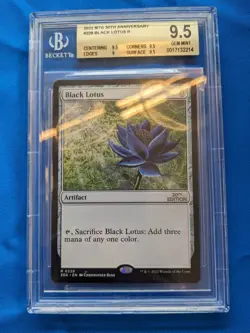 BGS 9.5 BLACK LOTUS Modern Frame Magic 30th Anniversary Edition the Gathering! - Image 1