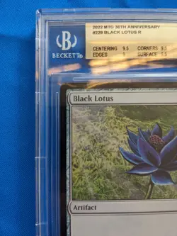 BGS 9.5 BLACK LOTUS Modern Frame Magic 30th Anniversary Edition the Gathering! - Image 3