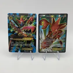 Mega M Scizor EX, Scizor EX, Full Art, Pokemon TCG Cards - Image 1