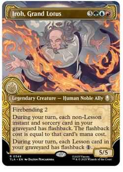 Iroh, Grand Lotus - Showcase Avatar MTG - Image 1