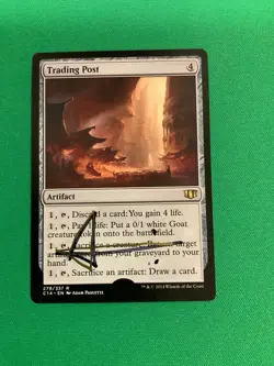 MTG Magic Trading Post Signed F&B Artist Proof x1 Commander 14 Adam Paquette - Image 1