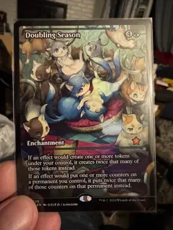 Doubling Season (Showcase) Foundations Foil - Magic the Gathering - Image 1