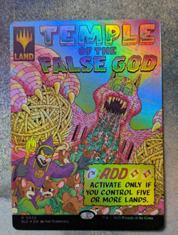 Temple of the False God Foil Secret Lair Drop Countdown Encyclopedia - Image 1