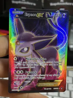 Espeon EX 117/122 XY BREAKpoint 2016 Full Art Holo Pokemon Card TCG - Image 4