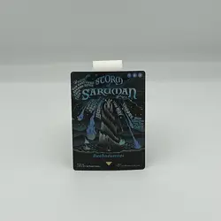 MTG [NM] Storm of Saruman - Borderless Poster Foil LTR 0733 - Image 1