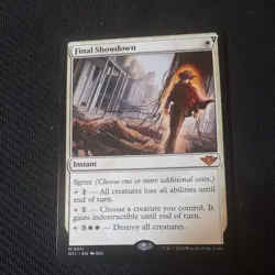 Final Showdown Mtg NM Regular Commander Outlaws Of Thunder Junction - Image 1