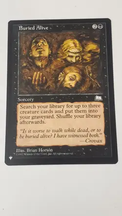 Buried Alive The List Reprints Regular - Image 1