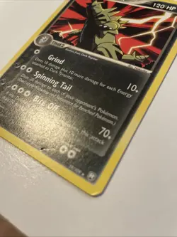 Pokemon Dark Tyranitar Card 19/109 Team Rocket Returns Lightly Played Non Foil - Image 2