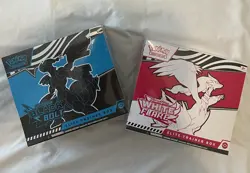 2 X Pokemon TCG White Flare and Black Bolt Elite Trainer Box ETB Pair ✅ SEALED ✅ - Image 1