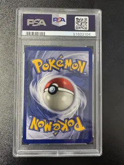 1999 Pokemon Game Wartortle #42 Shadowless PSA 8 - Image 2