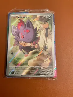 Carte Pokemon ZORUA de N SVP 189 Promo FR Neuve scellee . - Image 1