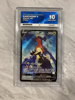 Garchomp V TG23/TG30 Astral Radiance Ace 10 Gem Mint Pokemon - Image 1