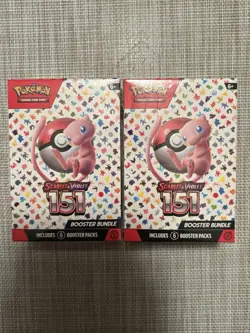 Pokemon TCG Scarlet and Violet 151 Booster Bundle Sealed (Set of Two) 820650853210 - Image 1