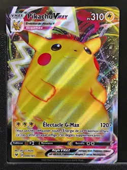 Carte Pokemon Pikachu VMAX 044/185 EB04 Voltage Eclatant Epee Et Bouclier FR - Image 2