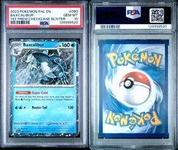 2023 Pokemon Baxcalibur Cosmos Holo 060 PSA 10 GEM MINT Paldea Evolved CHECKLANE - Image 1