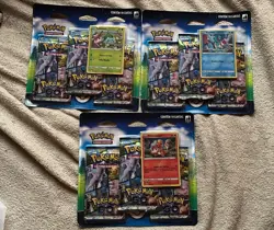 3x Pokemon Triple Pack Pokemon GO PORTUGUESE Brazilian TCG Sealed - Image 1