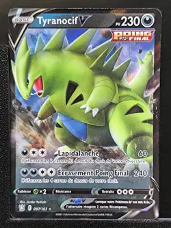 Carte Pokemon Tyranocif V 097/163 EB05 EB5 Styles De Combat Epee Et Bouclier - Image 2