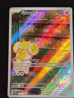 POKEMON TCG Fidough Scarlet & Violet 213/198 Illustration Rare - NM - Image 2