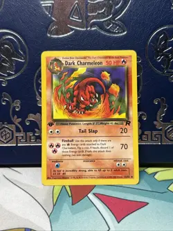 Dark Charmeleon 1st Edition Team Rocket 32/82 NM / M Pokemon TCG - Image 1
