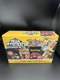 NEW! POKEMON 2025 MEGA MYSTERY POWER BOX MEIJER EXCLUSIVE - SEALED - Image 1