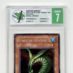 Yu-Gi-Oh 2004 World Championship Sinister Serpent Card Game Graded Tournament WC - Image 4