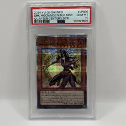 2024 YU-GI-OH! JAPANESE #JP006 DARK MAGICIAN THE MAGICIAN OF BLACK MAGIC PSA 10 - Image 1