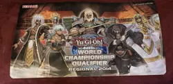 2014 Konami Yu-Gi-Oh WCQ World Championship Qualifier Regional Playmat - Image 1