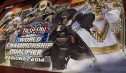 2014 Konami Yu-Gi-Oh WCQ World Championship Qualifier Regional Playmat - Image 2